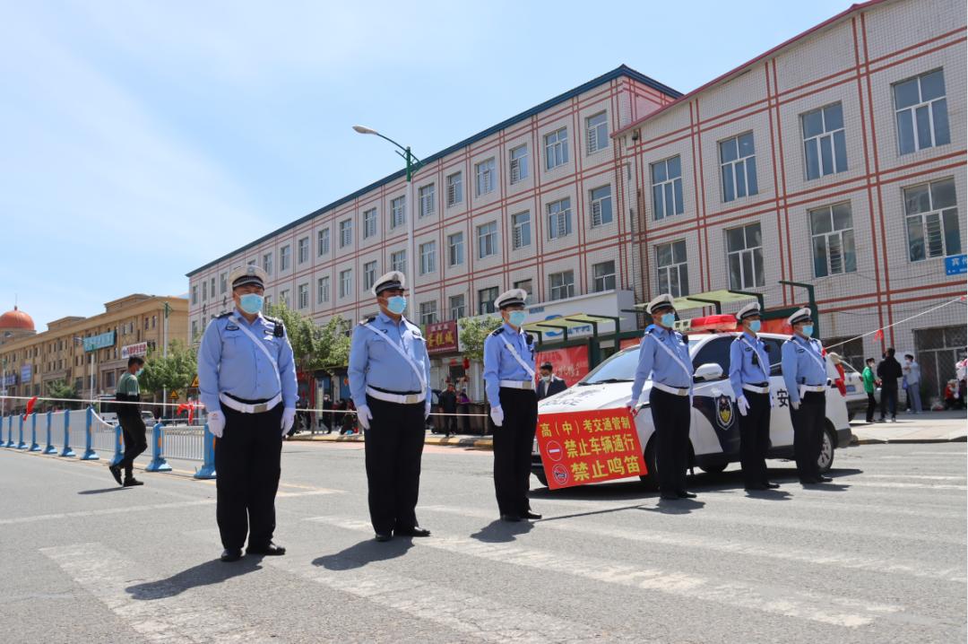 各地公安機(jī)關(guān)全力做好高考安保工作，全國萬余考點(diǎn)秩序井然